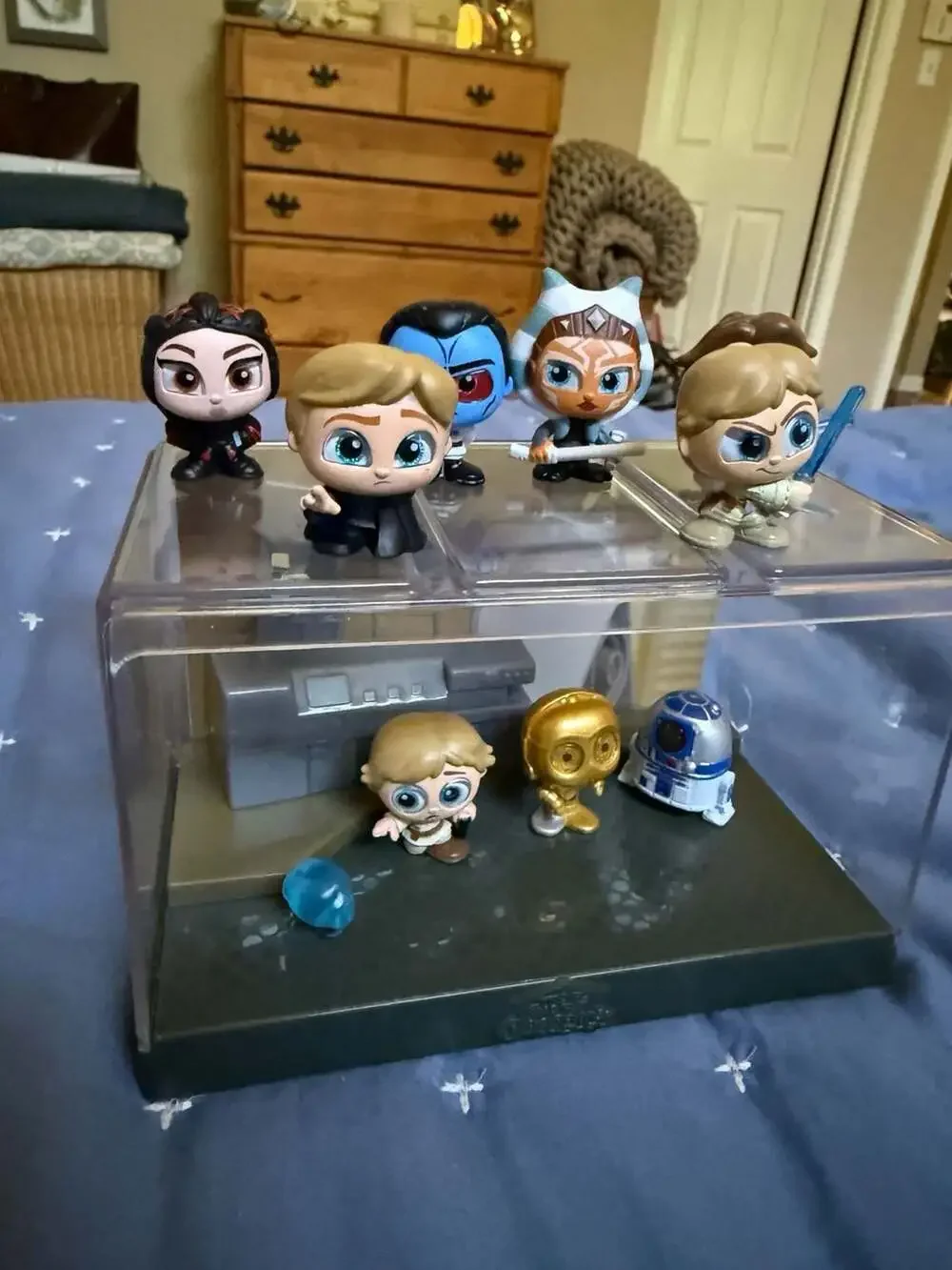 9  Star Wars Doorables and Collectible Figures Set